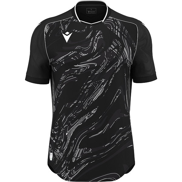 Macron Arcane Eco Trikot Kurzarm Herren - Schwarz / Weiß