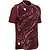 Macron Arcane Eco Trikot Kurzarm Herren - Bordeaux / Weiß