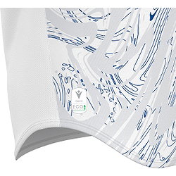 Présentation: Macron Arcane Eco Maillot Manches Courtes Hommes - Blanc / Royal