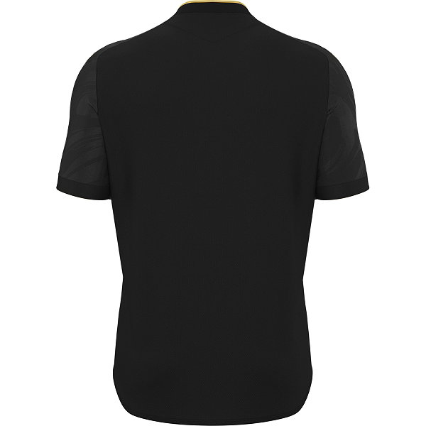 Macron Arcane Eco Maillot Manches Courtes Enfants - Noir / Or