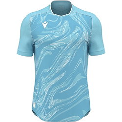Vorschau: Macron Arcane Eco Trikot Kurzarm Kinder - Skyblue / Weiß