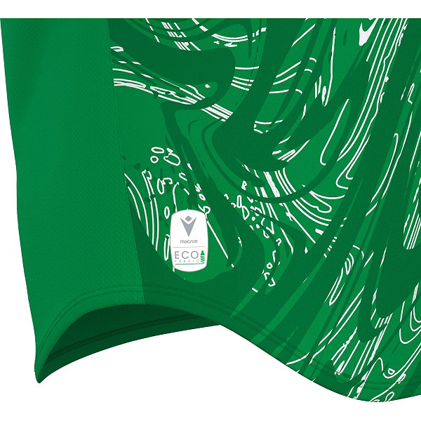 Macron Arcane Eco Trikot Kurzarm Kinder - Grün / Weiß