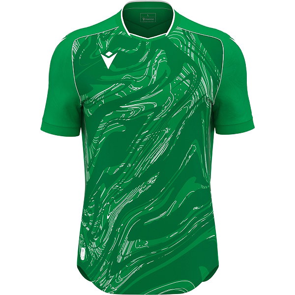 Macron Arcane Eco Trikot Kurzarm Kinder - Grün / Weiß