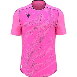 Vorschau: Macron Arcane Eco Trikot Kurzarm Kinder - Rosa / Schwarz
