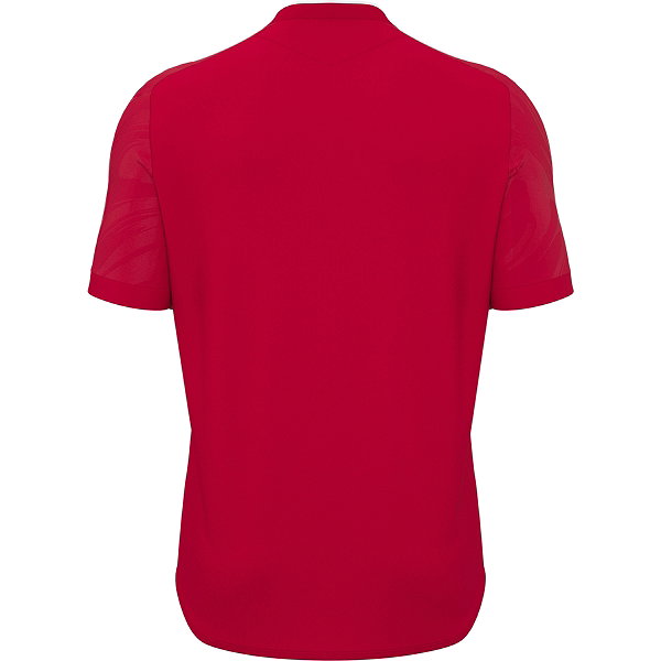 Macron Arcane Eco Trikot Kurzarm Kinder - Rot / Weiß