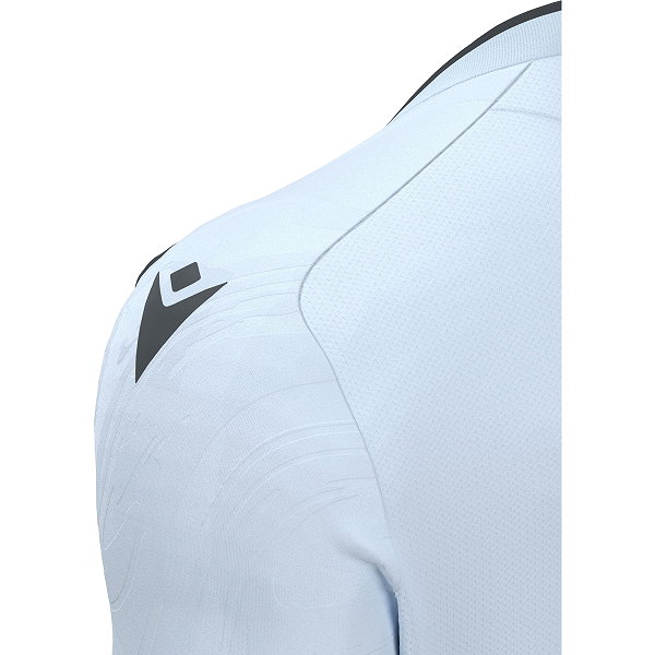 Macron Arcane Eco Trikot Kurzarm Kinder - Silber / Anthrazit