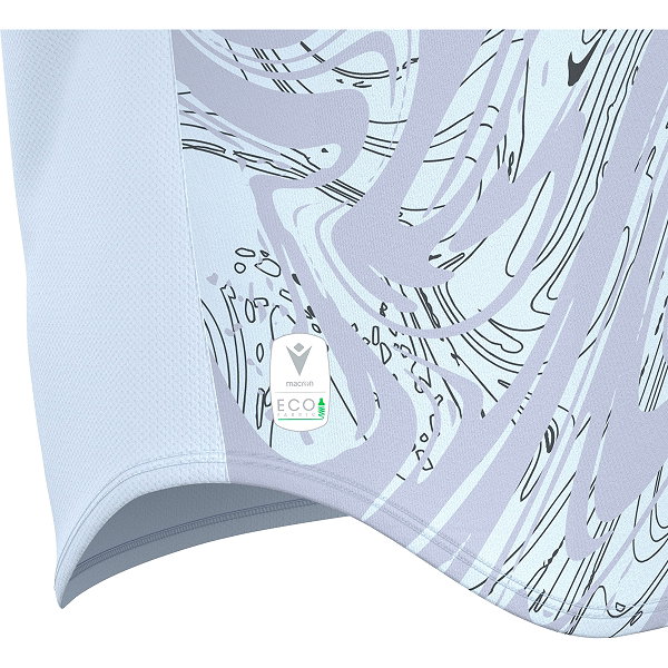 Macron Arcane Eco Trikot Kurzarm Kinder - Silber / Anthrazit