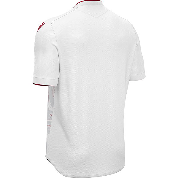Macron Arcane Eco Trikot Kurzarm Kinder - Weiß / Rot