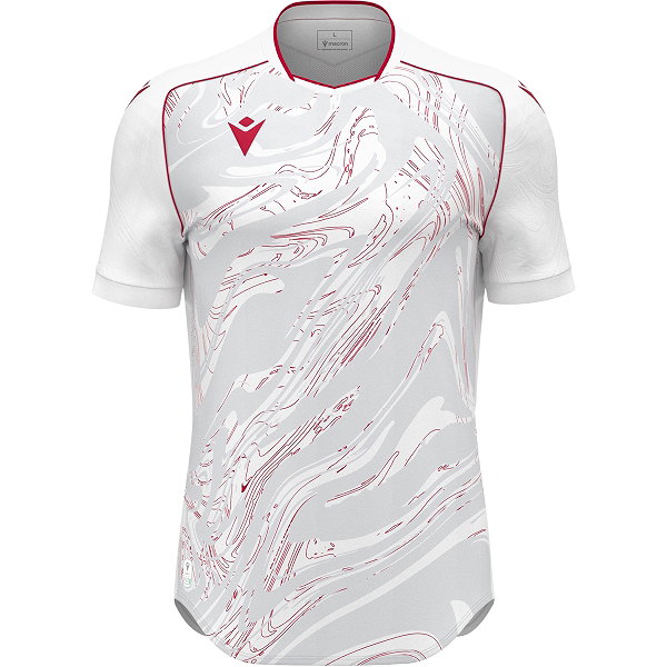 Macron Arcane Eco Trikot Kurzarm Kinder - Weiß / Rot