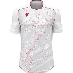 Vorschau: Macron Arcane Eco Trikot Kurzarm Kinder - Weiß / Rot