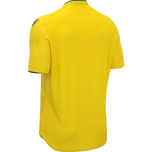 Macron Arcane Eco Trikot Kurzarm Kinder - Gelb / Royal