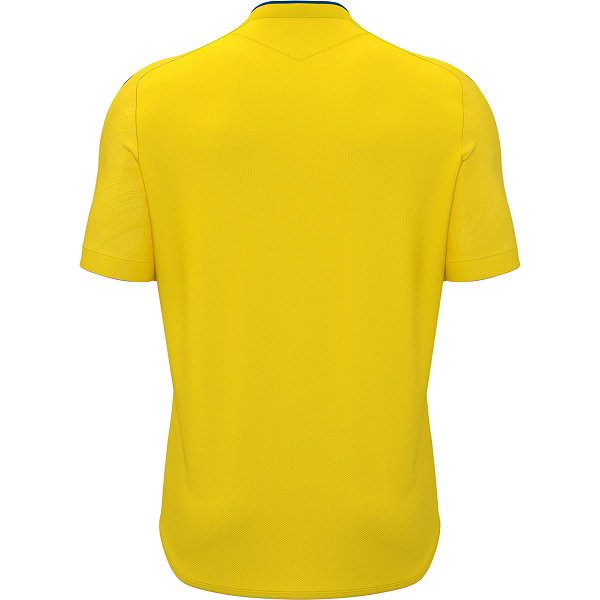 Macron Arcane Eco Trikot Kurzarm Kinder - Gelb / Royal