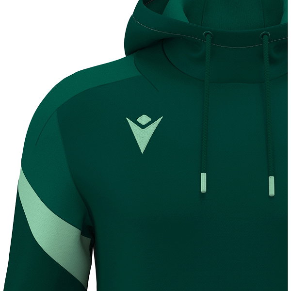 Macron Rising Alchemist Sweat À Capuchon Hommes - Bottle Green / Menthe