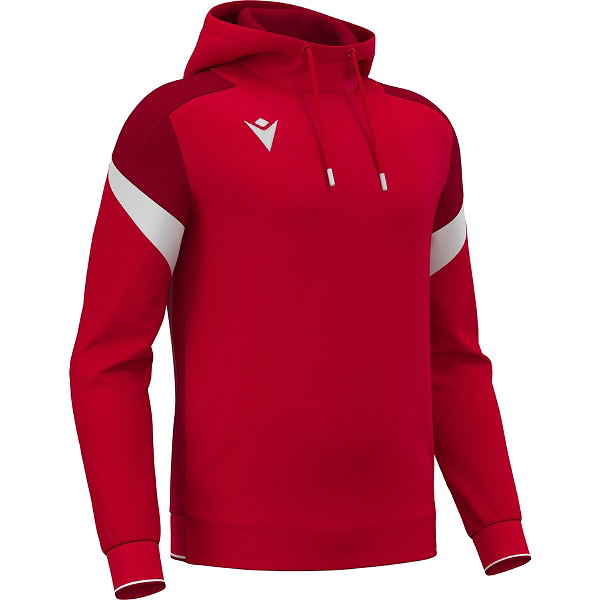 Macron Rising Alchemist Sweat À Capuchon Hommes - Rouge / Blanc