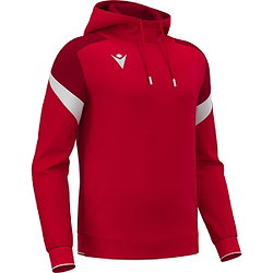 Macron Rising Alchemist Kapuzensweat Herren - Rot / Weiß