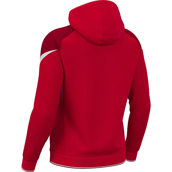 Macron Rising Alchemist Sweat À Capuchon Hommes - Rouge / Blanc