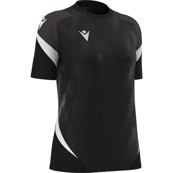 Macron Rising Naga Trikot Kurzarm Damen - Schwarz / Weiß