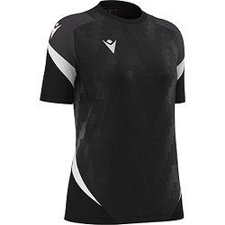 Macron Rising Naga Maillot Manches Courtes Femmes - Noir / Blanc