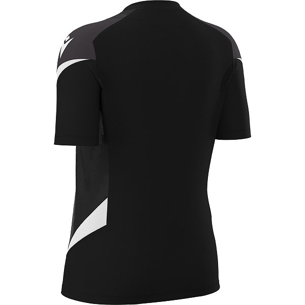 Macron Rising Naga Trikot Kurzarm Damen - Schwarz / Weiß