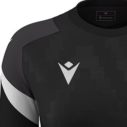 Vorschau: Macron Rising Naga Trikot Kurzarm Damen - Schwarz / Weiß