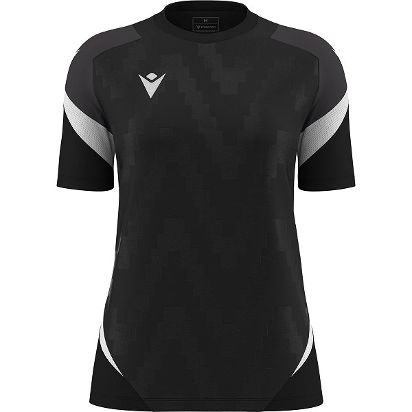 Macron Rising Naga Trikot Kurzarm Damen - Schwarz / Weiß