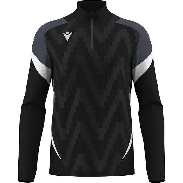 Macron Rising Starfall Ziptop Hommes - Noir / Blanc