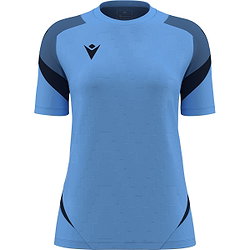 Présentation: Macron Rising Naga Maillot Manches Courtes Femmes - Bleu Indigo / Marine