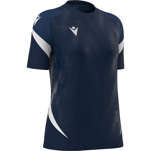 Macron Rising Naga Trikot Kurzarm Damen - Marine / Weiß