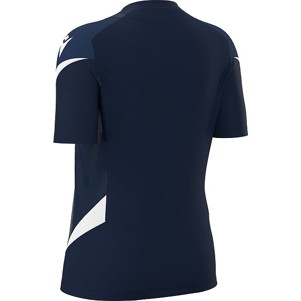 Macron Rising Naga Trikot Kurzarm Damen - Marine / Weiß