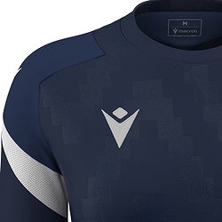 Vorschau: Macron Rising Naga Trikot Kurzarm Damen - Marine / Weiß