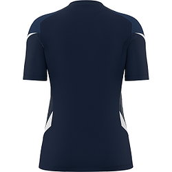 Vorschau: Macron Rising Naga Trikot Kurzarm Damen - Marine / Weiß