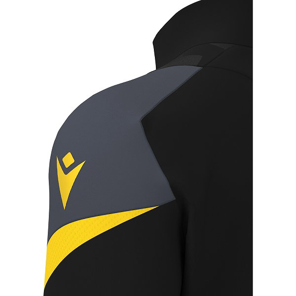 Macron Rising Starfall Ziptop Hommes - Noir / Jaune
