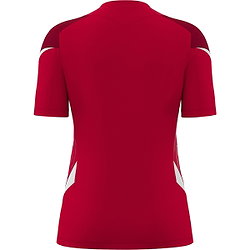 Présentation: Macron Rising Naga Maillot Manches Courtes Femmes - Rouge / Blanc