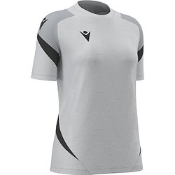 Macron Rising Naga Maillot Manches Courtes Femmes - Gris Pierre / Anthracite