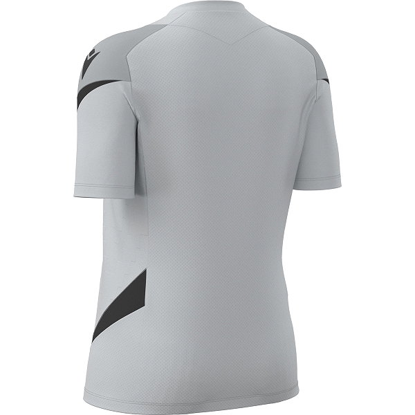 Macron Rising Naga Maillot Manches Courtes Femmes - Gris Pierre / Anthracite
