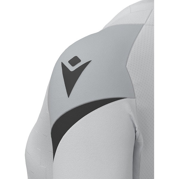 Macron Rising Naga Maillot Manches Courtes Femmes - Gris Pierre / Anthracite