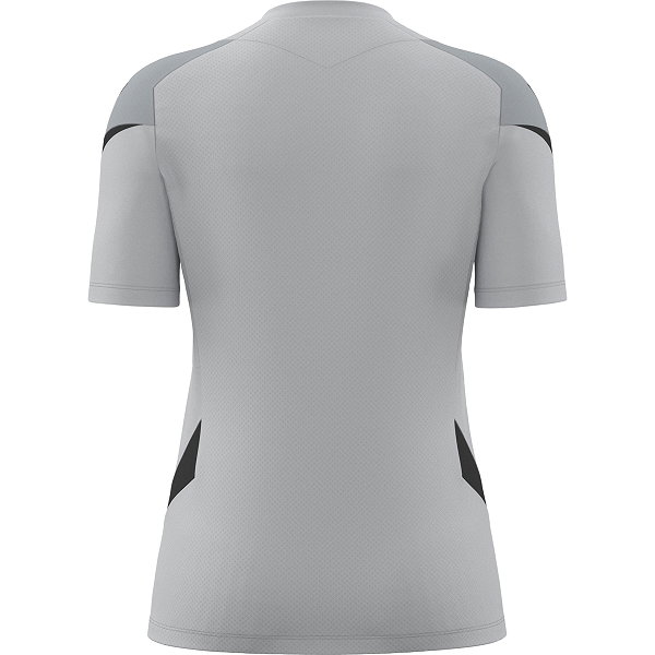 Macron Rising Naga Maillot Manches Courtes Femmes - Gris Pierre / Anthracite