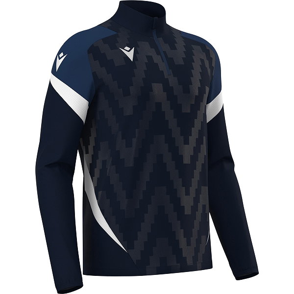 Macron Rising Starfall Ziptop Hommes - Marine / Blanc