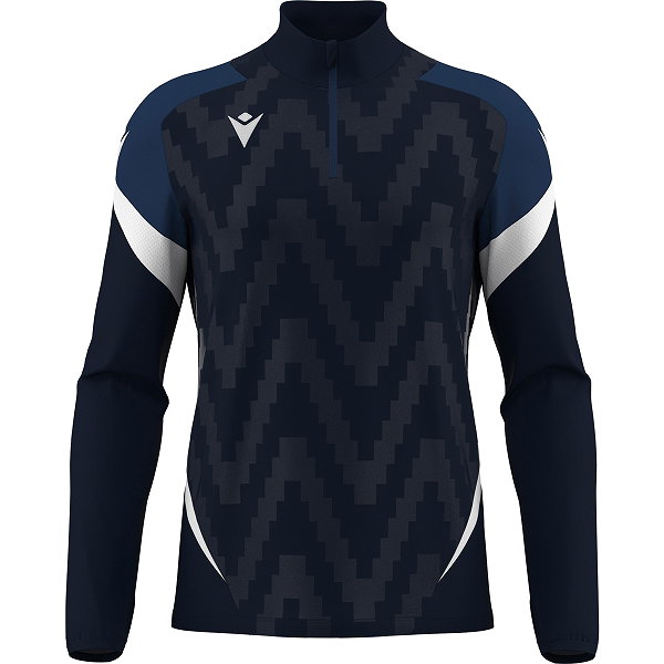 Macron Rising Starfall Ziptop Hommes - Marine / Blanc