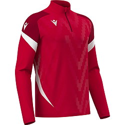 Macron Rising Starfall Ziptop Heren - Rood / Wit