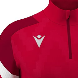 Présentation: Macron Rising Starfall Ziptop Hommes - Rouge / Blanc