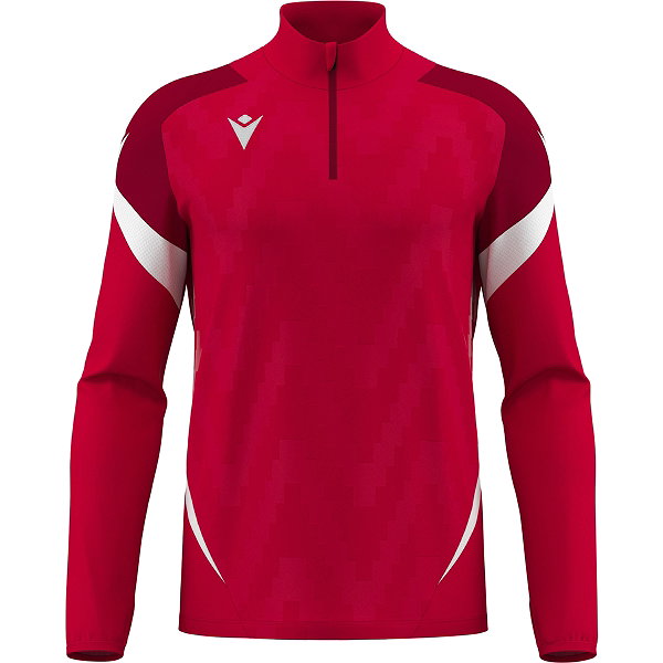 Macron Rising Starfall Ziptop Kinderen - Rood / Wit