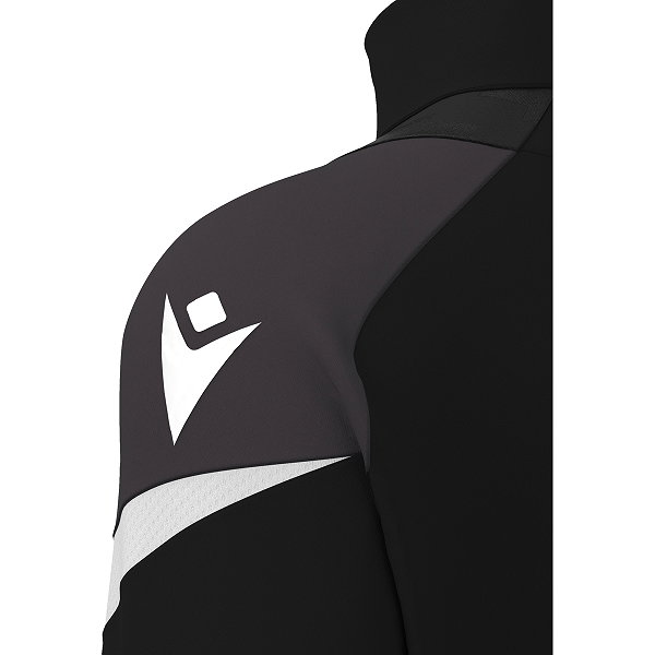 Macron Rising Hollow Ziptop Hommes - Noir / Blanc