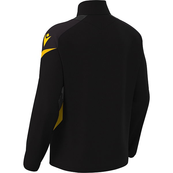 Macron Rising Hollow Ziptop Heren - Zwart / Geel