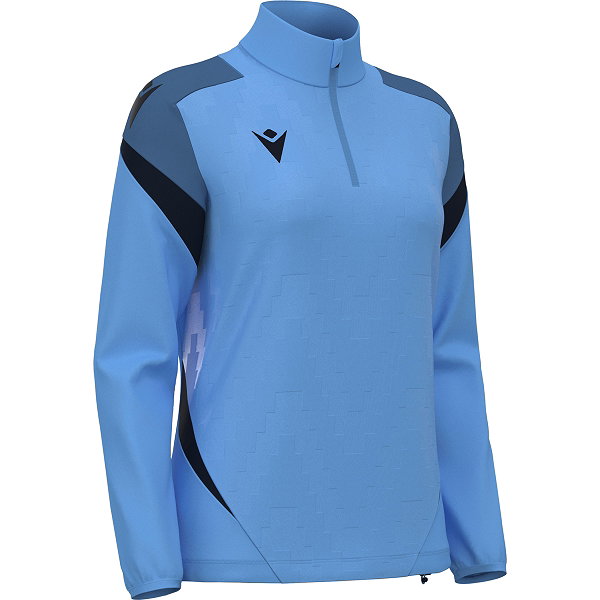 Macron Rising Leona Ziptop Femmes - Bleu Indigo / Marine