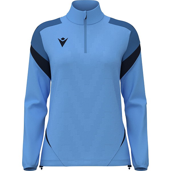 Macron Rising Leona Ziptop Femmes - Bleu Indigo / Marine