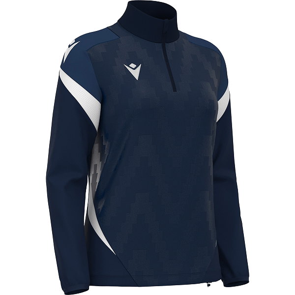 Macron Rising Leona Ziptop Femmes - Marine / Blanc