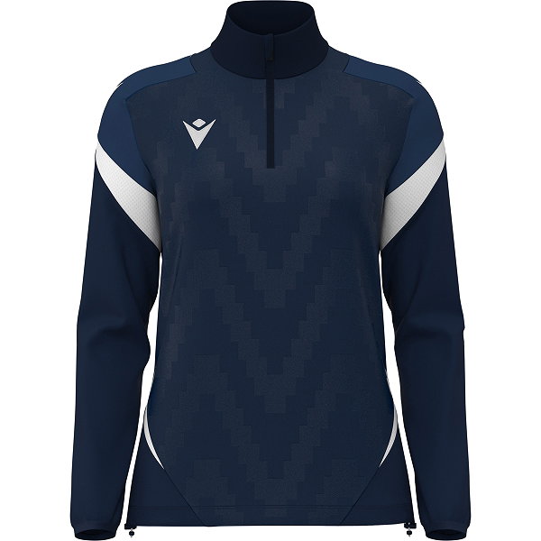 Macron Rising Leona Ziptop Femmes - Marine / Blanc