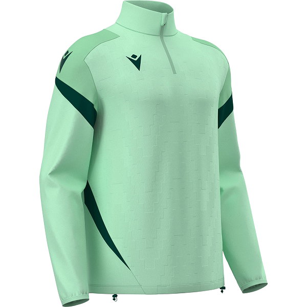 Macron Rising Hollow Ziptop Hommes - Menthe / Bottle Green