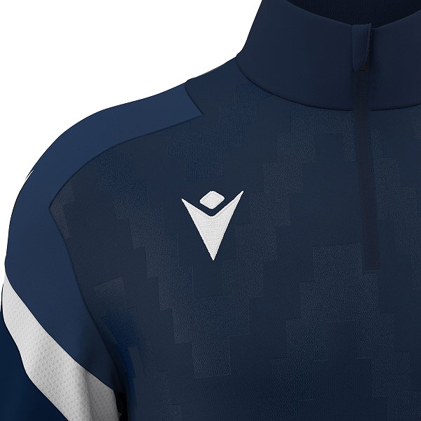 Macron Rising Hollow Ziptop Hommes - Marine / Blanc